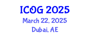 International Conference on Obstetrics and Gynaecology (ICOG) March 22, 2025 - Dubai, United Arab Emirates