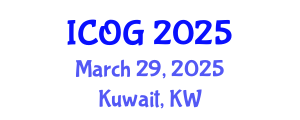 International Conference on Obstetrics and Gynaecology (ICOG) March 29, 2025 - Kuwait, Kuwait