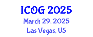 International Conference on Obstetrics and Gynaecology (ICOG) March 29, 2025 - Las Vegas, United States