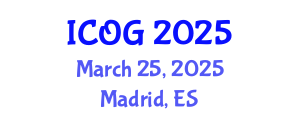 International Conference on Obstetrics and Gynaecology (ICOG) March 25, 2025 - Madrid, Spain