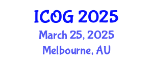 International Conference on Obstetrics and Gynaecology (ICOG) March 25, 2025 - Melbourne, Australia