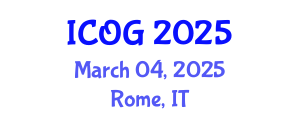 International Conference on Obstetrics and Gynaecology (ICOG) March 04, 2025 - Rome, Italy