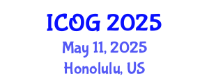 International Conference on Obstetrics and Gynaecology (ICOG) May 11, 2025 - Honolulu, United States