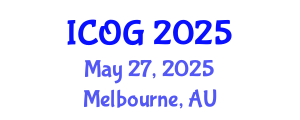 International Conference on Obstetrics and Gynaecology (ICOG) May 27, 2025 - Melbourne, Australia