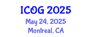 International Conference on Obstetrics and Gynaecology (ICOG) May 24, 2025 - Montreal, Canada