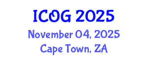 International Conference on Obstetrics and Gynaecology (ICOG) November 04, 2025 - Cape Town, South Africa