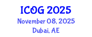 International Conference on Obstetrics and Gynaecology (ICOG) November 08, 2025 - Dubai, United Arab Emirates