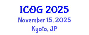 International Conference on Obstetrics and Gynaecology (ICOG) November 15, 2025 - Kyoto, Japan