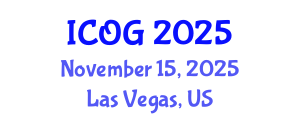 International Conference on Obstetrics and Gynaecology (ICOG) November 15, 2025 - Las Vegas, United States
