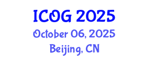International Conference on Obstetrics and Gynaecology (ICOG) October 06, 2025 - Beijing, China
