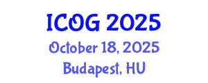 International Conference on Obstetrics and Gynaecology (ICOG) October 18, 2025 - Budapest, Hungary