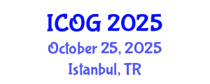 International Conference on Obstetrics and Gynaecology (ICOG) October 25, 2025 - Istanbul, Turkey