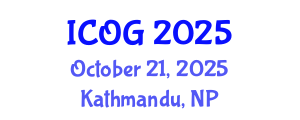 International Conference on Obstetrics and Gynaecology (ICOG) October 21, 2025 - Kathmandu, Nepal