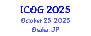 International Conference on Obstetrics and Gynaecology (ICOG) October 25, 2025 - Osaka, Japan
