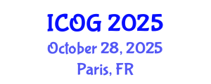 International Conference on Obstetrics and Gynaecology (ICOG) October 28, 2025 - Paris, France