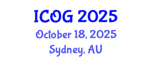 International Conference on Obstetrics and Gynaecology (ICOG) October 18, 2025 - Sydney, Australia
