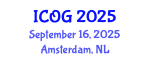 International Conference on Obstetrics and Gynaecology (ICOG) September 16, 2025 - Amsterdam, Netherlands