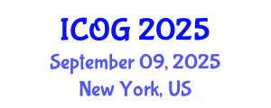 International Conference on Obstetrics and Gynaecology (ICOG) September 09, 2025 - New York, United States