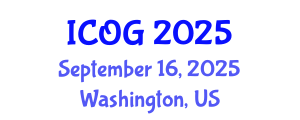 International Conference on Obstetrics and Gynaecology (ICOG) September 16, 2025 - Washington, United States