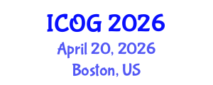 International Conference on Obstetrics and Gynaecology (ICOG) April 20, 2026 - Boston, United States International Conference on Obstetrics and Gynaecology (ICOG) April 20, 2026 - Boston, United States