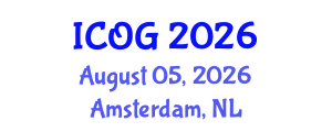 International Conference on Obstetrics and Gynaecology (ICOG) August 05, 2026 - Amsterdam, Netherlands International Conference on Obstetrics and Gynaecology (ICOG) August 05, 2026 - Amsterdam, Netherlands
