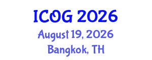 International Conference on Obstetrics and Gynaecology (ICOG) August 19, 2026 - Bangkok, Thailand International Conference on Obstetrics and Gynaecology (ICOG) August 19, 2026 - Bangkok, Thailand