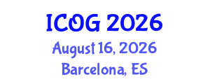 International Conference on Obstetrics and Gynaecology (ICOG) August 16, 2026 - Barcelona, Spain International Conference on Obstetrics and Gynaecology (ICOG) August 16, 2026 - Barcelona, Spain