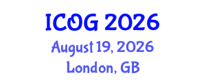 International Conference on Obstetrics and Gynaecology (ICOG) August 19, 2026 - London, United Kingdom International Conference on Obstetrics and Gynaecology (ICOG) August 19, 2026 - London, United Kingdom