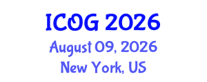 International Conference on Obstetrics and Gynaecology (ICOG) August 09, 2026 - New York, United States International Conference on Obstetrics and Gynaecology (ICOG) August 09, 2026 - New York, United States