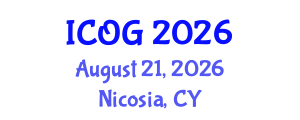 International Conference on Obstetrics and Gynaecology (ICOG) August 21, 2026 - Nicosia, Cyprus International Conference on Obstetrics and Gynaecology (ICOG) August 21, 2026 - Nicosia, Cyprus