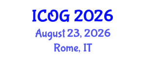 International Conference on Obstetrics and Gynaecology (ICOG) August 23, 2026 - Rome, Italy International Conference on Obstetrics and Gynaecology (ICOG) August 23, 2026 - Rome, Italy