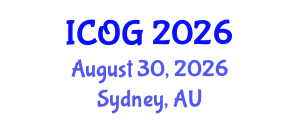 International Conference on Obstetrics and Gynaecology (ICOG) August 30, 2026 - Sydney, Australia International Conference on Obstetrics and Gynaecology (ICOG) August 30, 2026 - Sydney, Australia