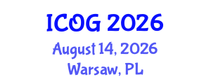 International Conference on Obstetrics and Gynaecology (ICOG) August 14, 2026 - Warsaw, Poland International Conference on Obstetrics and Gynaecology (ICOG) August 14, 2026 - Warsaw, Poland