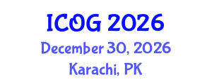 International Conference on Obstetrics and Gynaecology (ICOG) December 30, 2026 - Karachi, Pakistan International Conference on Obstetrics and Gynaecology (ICOG) December 30, 2026 - Karachi, Pakistan
