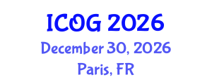 International Conference on Obstetrics and Gynaecology (ICOG) December 30, 2026 - Paris, France International Conference on Obstetrics and Gynaecology (ICOG) December 30, 2026 - Paris, France
