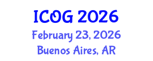 International Conference on Obstetrics and Gynaecology (ICOG) February 23, 2026 - Buenos Aires, Argentina International Conference on Obstetrics and Gynaecology (ICOG) February 23, 2026 - Buenos Aires, Argentina