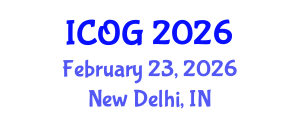 International Conference on Obstetrics and Gynaecology (ICOG) February 23, 2026 - New Delhi, India International Conference on Obstetrics and Gynaecology (ICOG) February 23, 2026 - New Delhi, India