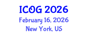 International Conference on Obstetrics and Gynaecology (ICOG) February 16, 2026 - New York, United States International Conference on Obstetrics and Gynaecology (ICOG) February 16, 2026 - New York, United States