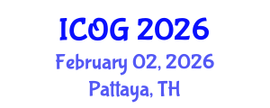 International Conference on Obstetrics and Gynaecology (ICOG) February 02, 2026 - Pattaya, Thailand International Conference on Obstetrics and Gynaecology (ICOG) February 02, 2026 - Pattaya, Thailand