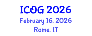 International Conference on Obstetrics and Gynaecology (ICOG) February 16, 2026 - Rome, Italy International Conference on Obstetrics and Gynaecology (ICOG) February 16, 2026 - Rome, Italy