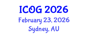 International Conference on Obstetrics and Gynaecology (ICOG) February 23, 2026 - Sydney, Australia International Conference on Obstetrics and Gynaecology (ICOG) February 23, 2026 - Sydney, Australia