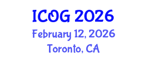International Conference on Obstetrics and Gynaecology (ICOG) February 12, 2026 - Toronto, Canada International Conference on Obstetrics and Gynaecology (ICOG) February 12, 2026 - Toronto, Canada