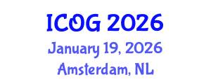 International Conference on Obstetrics and Gynaecology (ICOG) January 19, 2026 - Amsterdam, Netherlands International Conference on Obstetrics and Gynaecology (ICOG) January 19, 2026 - Amsterdam, Netherlands