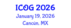 International Conference on Obstetrics and Gynaecology (ICOG) January 19, 2026 - Cancún, Mexico International Conference on Obstetrics and Gynaecology (ICOG) January 19, 2026 - Cancún, Mexico
