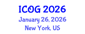 International Conference on Obstetrics and Gynaecology (ICOG) January 26, 2026 - New York, United States International Conference on Obstetrics and Gynaecology (ICOG) January 26, 2026 - New York, United States