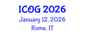 International Conference on Obstetrics and Gynaecology (ICOG) January 12, 2026 - Rome, Italy International Conference on Obstetrics and Gynaecology (ICOG) January 12, 2026 - Rome, Italy