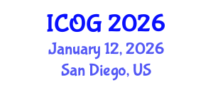 International Conference on Obstetrics and Gynaecology (ICOG) January 12, 2026 - San Diego, United States International Conference on Obstetrics and Gynaecology (ICOG) January 12, 2026 - San Diego, United States