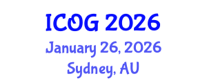 International Conference on Obstetrics and Gynaecology (ICOG) January 26, 2026 - Sydney, Australia International Conference on Obstetrics and Gynaecology (ICOG) January 26, 2026 - Sydney, Australia