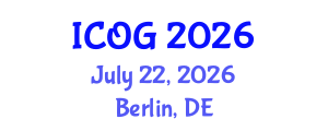 International Conference on Obstetrics and Gynaecology (ICOG) July 22, 2026 - Berlin, Germany International Conference on Obstetrics and Gynaecology (ICOG) July 22, 2026 - Berlin, Germany