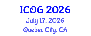 International Conference on Obstetrics and Gynaecology (ICOG) July 17, 2026 - Quebec City, Canada International Conference on Obstetrics and Gynaecology (ICOG) July 17, 2026 - Quebec City, Canada